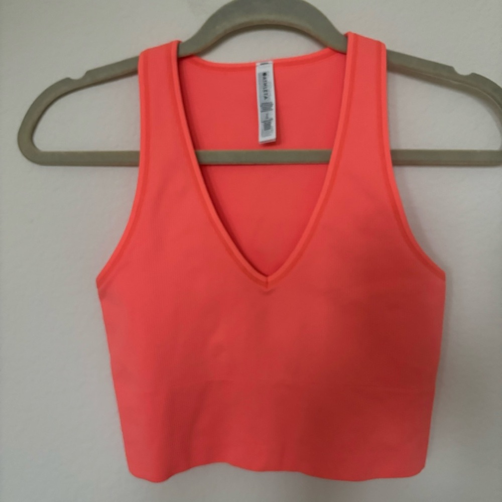 Athleta crop rib tank top, NWT
